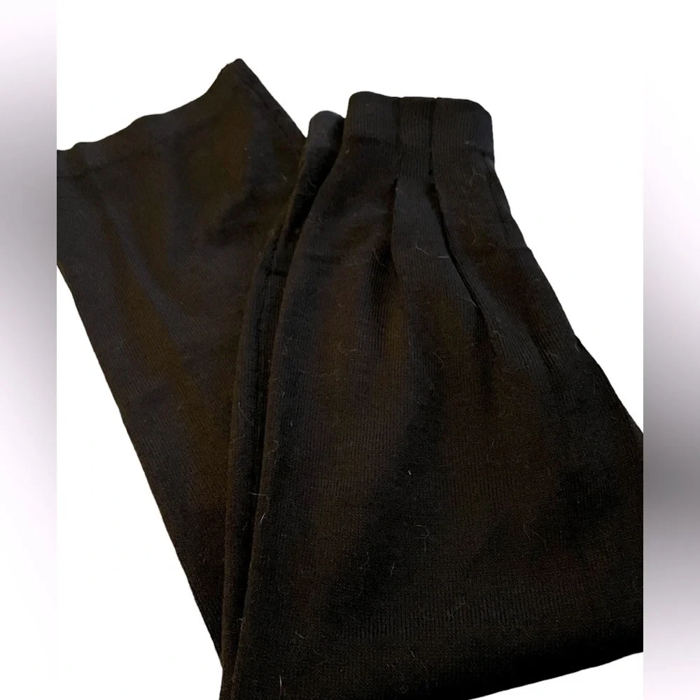 Chanel Boutique Cuffed Wool Pants